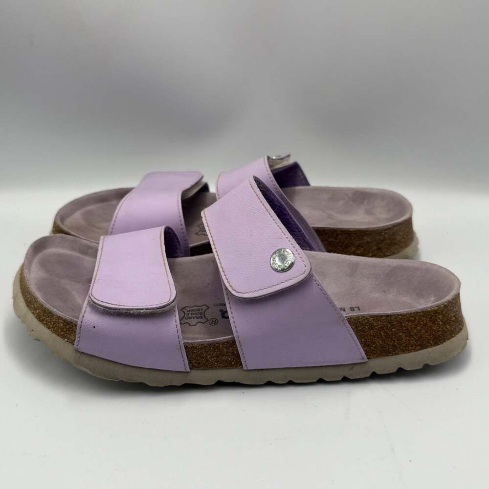 Betula Birkenstock SIZE 39 EU/8 US Wmns Lilac Purple Adjustable Leather Sandals